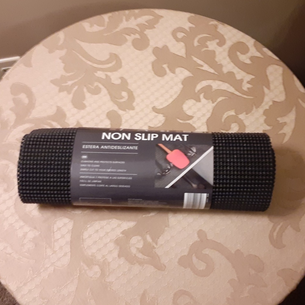 Easy Home Non Slip 12in x 10ft Mat Shelf Liner